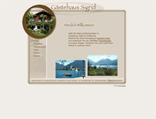 Tablet Screenshot of gaestehaus-sigrid.de